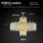 lustre suspension cristal moderne doré strass transparent cuisine salle manger salon