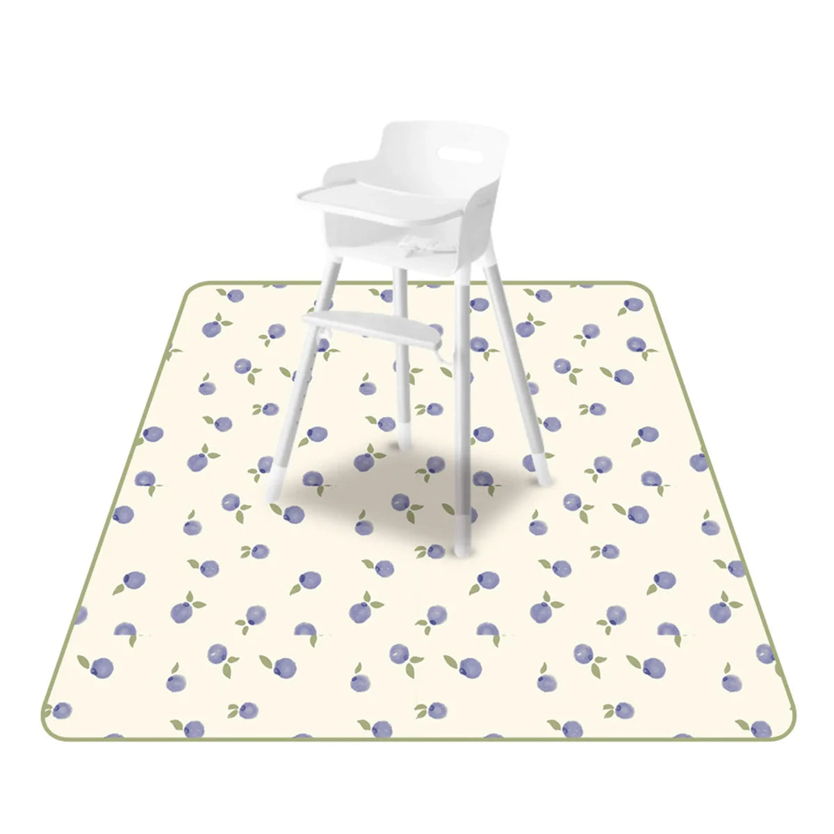tapis imperméable anti dérapant voitures rayures dinosaures fleurs moderne enfantin blanc orange bleu vert