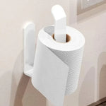 porte papier adhésif plastique blanc moderne salle bains papier toilette hygiénique étanche