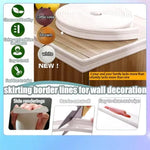 moulures décoratives murales adhésives 5m blanc marron rose profilées relief modernes