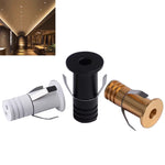 projecteurs led miniatures blanc noir doré modernes clips câbles rond lisses 1w 3w 2492000lm