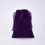 petit sac velours cordon bijoux cadeaux mariage noël fête cadeau