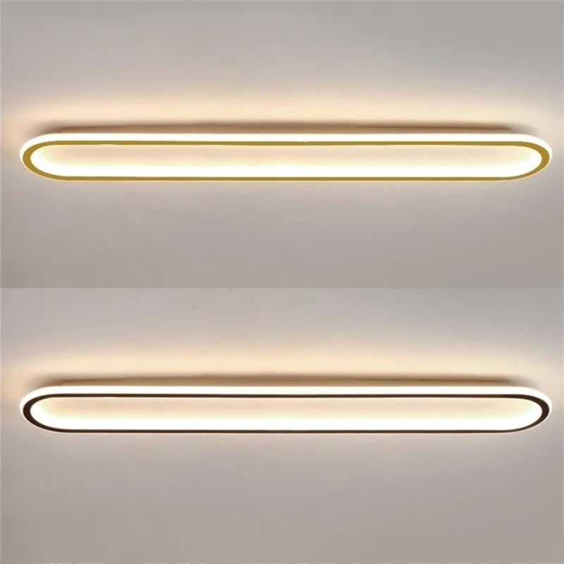 lampe led moderne fermeture métallique acrylique bord noir flux lumineux 249 2000