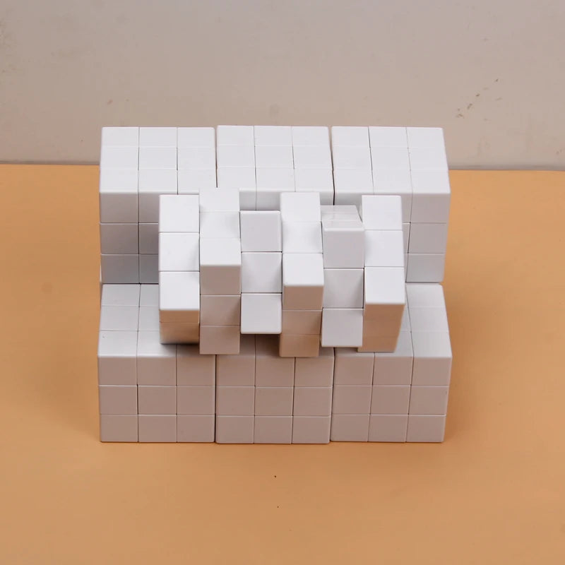 cubes imprimés chiens portraits paysages urbains puzzle décoration enfant jouet moderne blanc marron