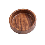 assiettes bois marron clair grain naturel moderne sans jointure multifonctionnel durable servir thé collation