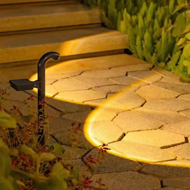 lumière solaire noire ip66 moderne panneau solaire led semi transparent piquetextérieur auto alimentée wireless