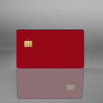 protège cartes adhésifs noirs unis modernes rechargeables banque carte crédit 53x85mm