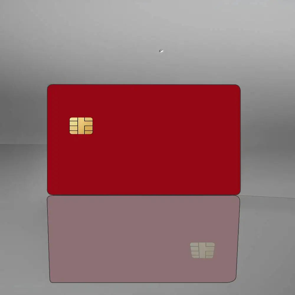 protège cartes adhésifs noirs unis modernes rechargeables banque carte crédit 53x85mm