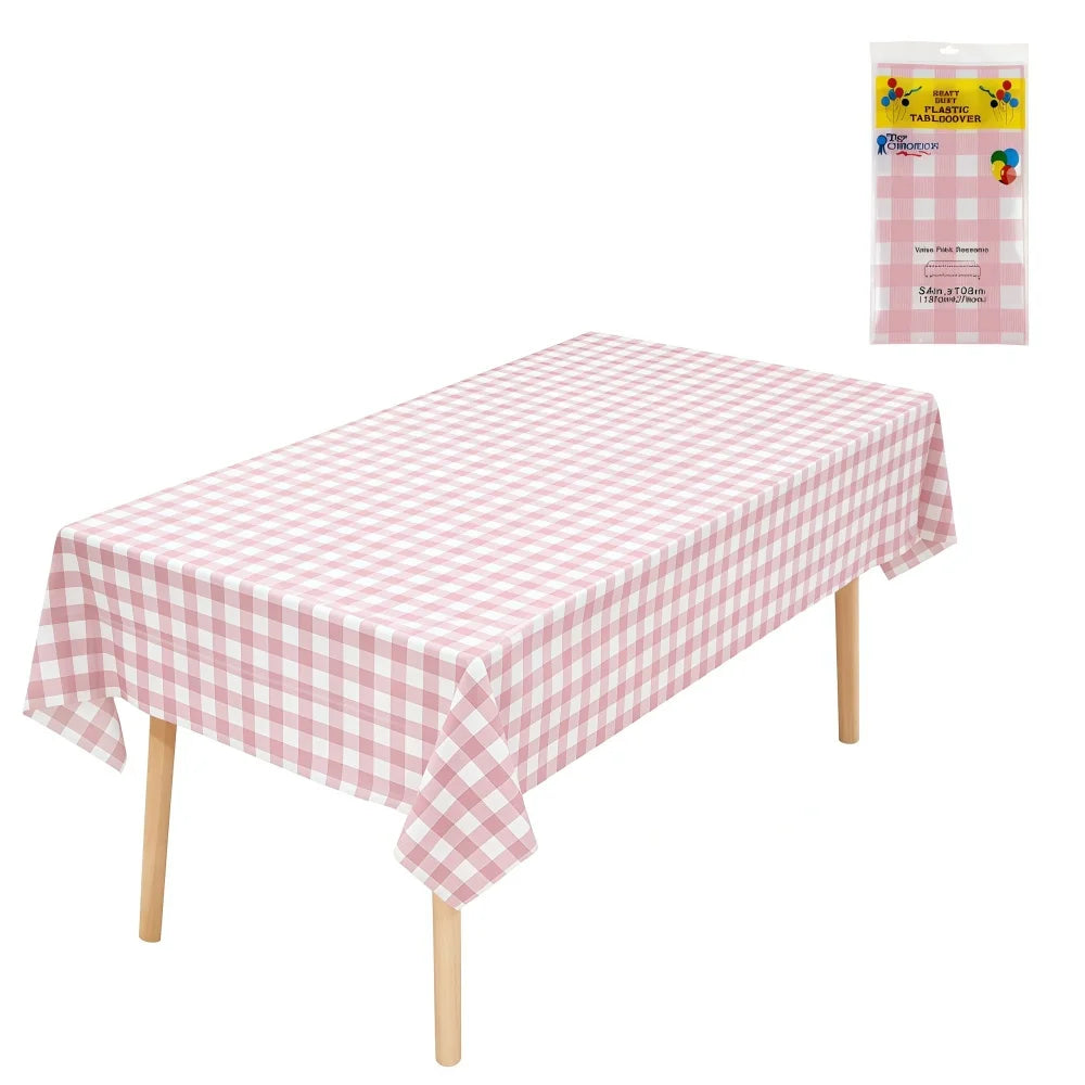 nappe jetable rouge blanche carreaux classique extérieure intérieure anniversaire noël serviettes printemps été
