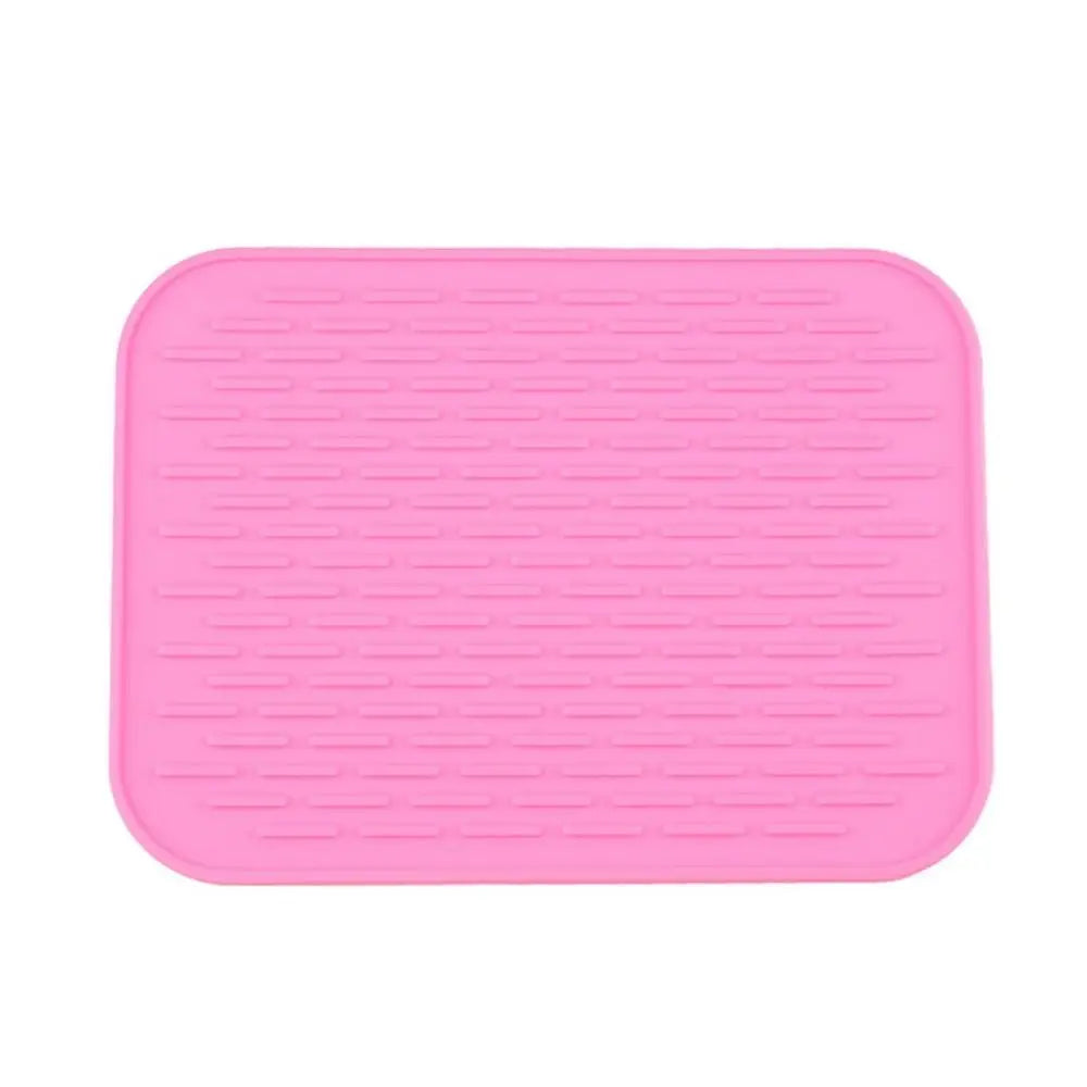 protège plat silicone moderne turquois jaune violet rose vert bleu noir texturé utilitaire cuisine