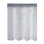 rideaux voilages blancs classiques translucides fenêtres boutique hospitalière stores romains plissés ourlet froncé