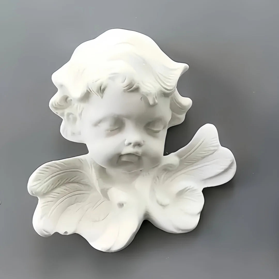 moules silicone decoration ange roses classiques baroques finition dorée artisanat craft aromathérapie