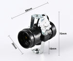 support lampe e27 noir argent fil électrique industrial têtes bases plastique métal galvanisé opaque