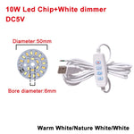 plaque led 5w 6w 10w 30w bleu blanc moderne diodes smd 5730 câble usb
