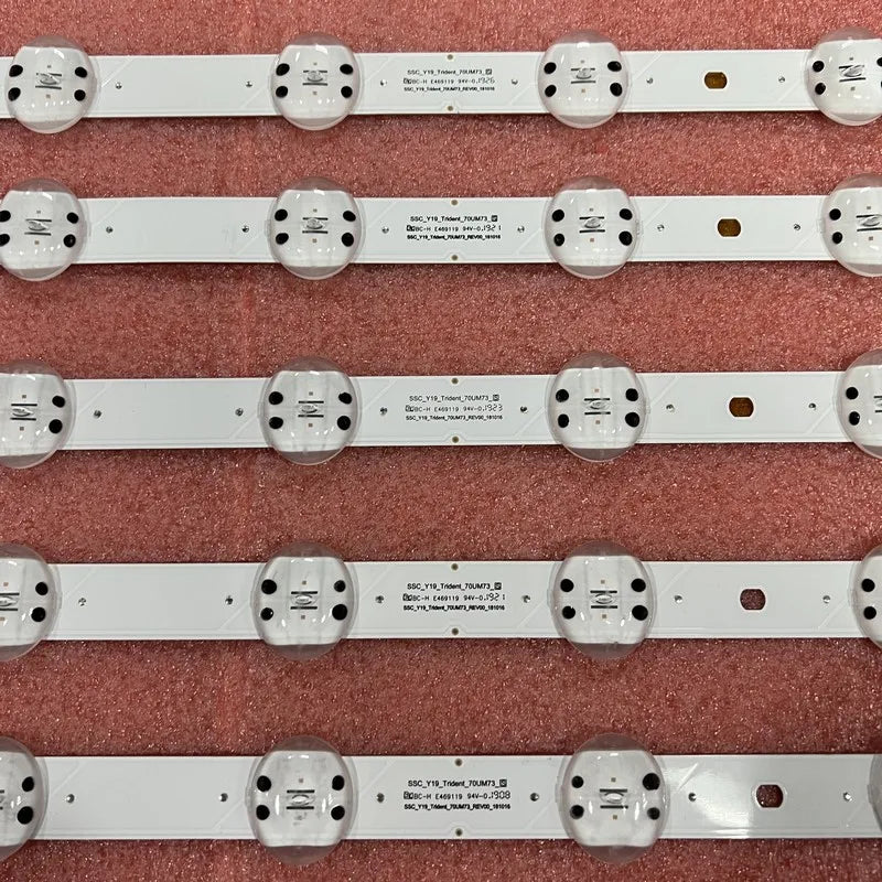 bande led blanc moderne aluminium éclairage écran fixe sans fil personnalisable