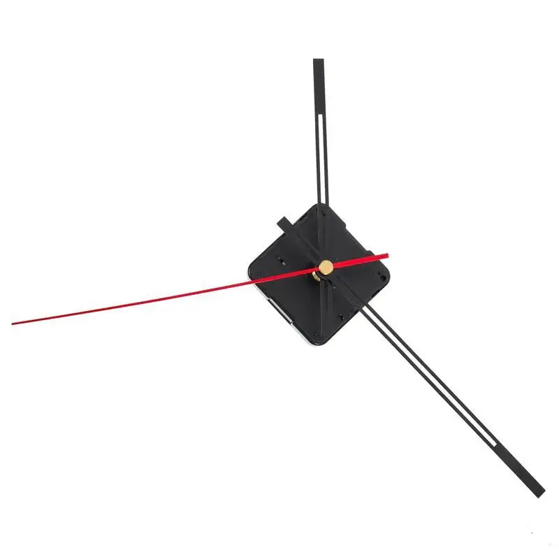 accessoires horloge murale mouvement quartz kit bricolage pièces rechange aiguilles secondes rouges modernes minimalistes