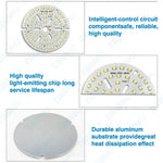 plaque led 18w 85mm blanc moderne diodes led 54 85v ccc certifié 45 48v