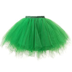 jupe tutu tulle rouge noir blanc vintage élastique dentelle junior mini translucide été femme