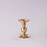 support bougie or lisse métal fer classique décoration maison bougie chauffe plat