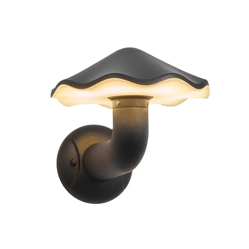 applique murale moderne aluminium noir ip65 12w éclairage maison led 249 2000lm