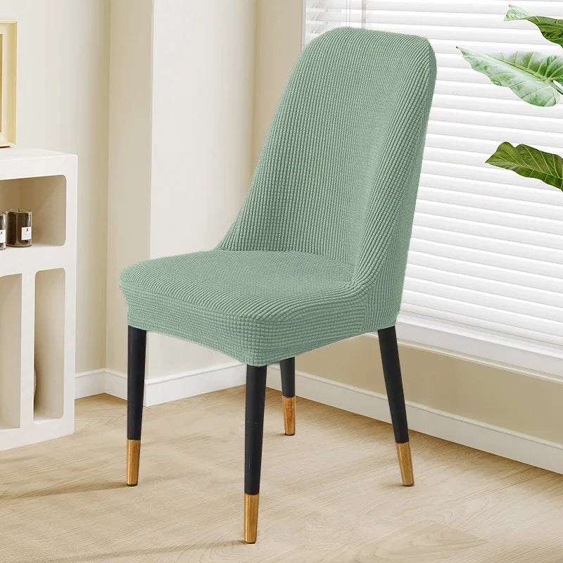 housse chaise tissu carreaux blanc gris moderne adhésif polyestre extérieur adaptable diverse utilisation