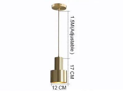 lampe suspension or noir moderne éclairage chambre coucher salle manger fixée mur ampoules led