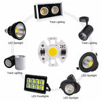 plaque led 31mm blanc moderne circuits imprimés connecteurs électriques aluminium 12w 110v 220v