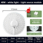 plaque led ronde diodes câble blanc moderne lumineuse 12w 18w 24w 36w 48w 72w