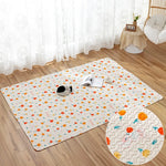 tapis sol animal compagnie coussin cage lapin cochon dindon mat doux imprimé animaux mignons