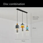 suspension lumineuse moderne noir doré scandinave franges translucides