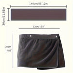 serviette bain enveloppante homme gris velours moderne absorbant boutons ajustables toilette plage camping