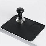 tapis absorbant grains silicone adhésif noir simple moderne cuisine espresso domestique qualité alimentaire