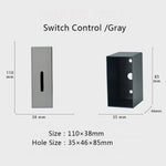 éclairage étape led moderne adhésif blanc gris noir mat 2w 3w 90v 260v