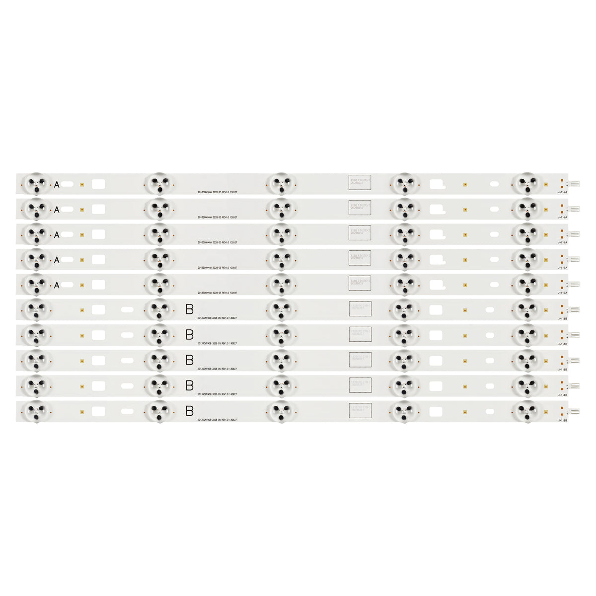 bande lumineuse led blanc moderne fixations téléviseur accessoire éclairage rectangulaire opaques trous
