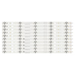 bande lumineuse led blanc moderne fixations téléviseur accessoire éclairage rectangulaire opaques trous