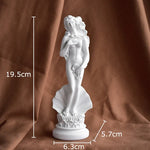 statue déesse vénus résine art classique figurine femme nue pose antique decoration