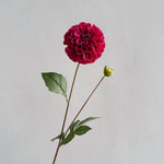 bouquet dahlias artificiels rose blanc rouge violet orange détaillés intérieur mariage festiveDecoration