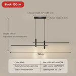 lampe suspendue rectangulaire moderne aluminium noir or salon cuisine table manger