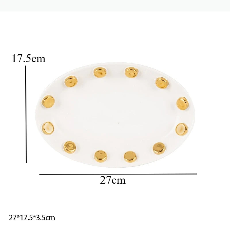 vase moderne blanc doré ø24x38.5cm vase moderne blanc doré ø27.5x28cm