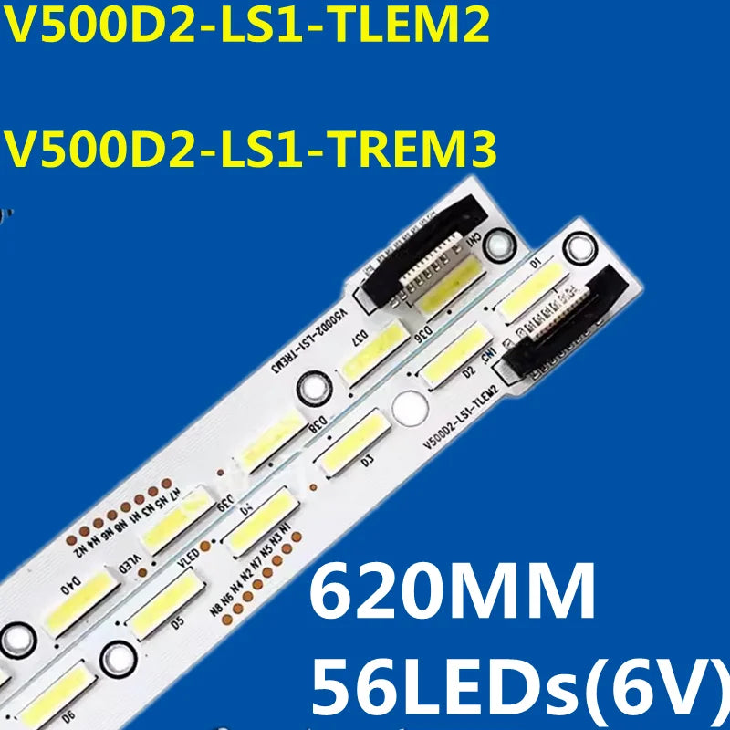 bande led décoration professionnelle 56 leds blanc moderne 6v 620mm autoinstaller