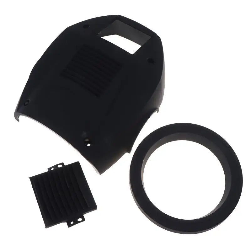accessoire voiture noir moderne grille ventilation anneau fixation plaque protection