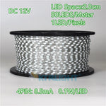 ruban led transparent modernes adhésif 12v rgb 100m 50m 30m 20m 10m certifié ul