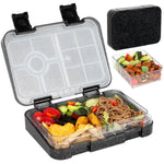 boîte lunch bento rectangulaire compartimentée étanche poignées motifs licornes enfant