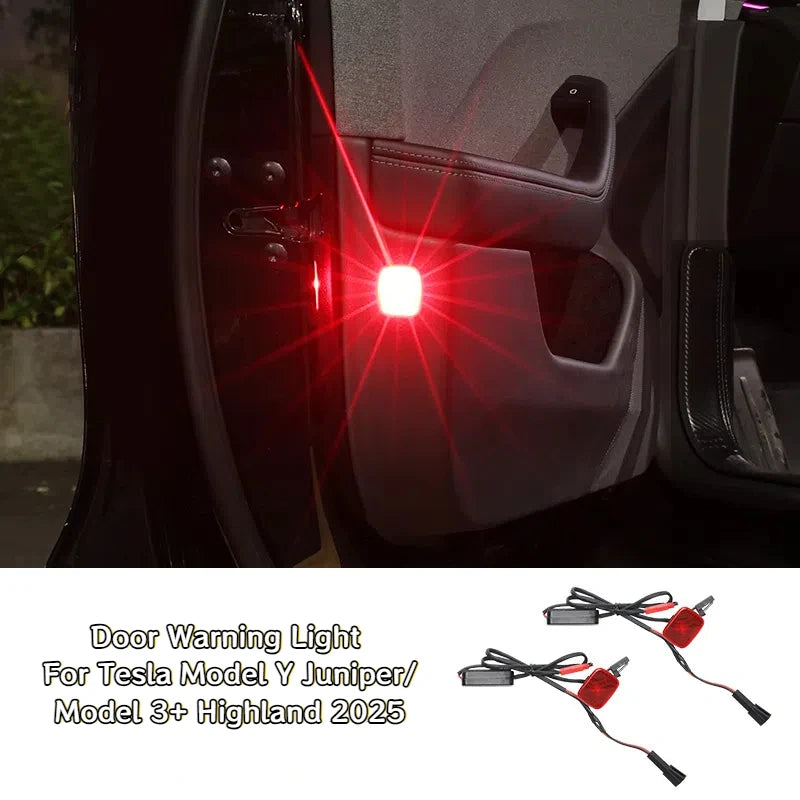 lampe signalisation porte rouge adhésive moderne voiture 12v led warning light anti collision