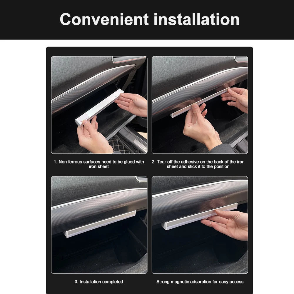 Éclairage LED sans fil pour plafond de voiture
