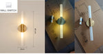applique murale moderne or blanc éclairage led chambre coucher salle manger fixée mur nordique