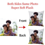 housse coussin carrée 45x45cm lin coton blanc sans motif fixation invisible deco salon voiture