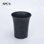 pots plante noirs blancs modernes succulentes décoration maison 10pc 5pc