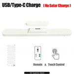 lampe led moderne rechargeable usb blanc opacité adhésive interrupteur tactile 30cm