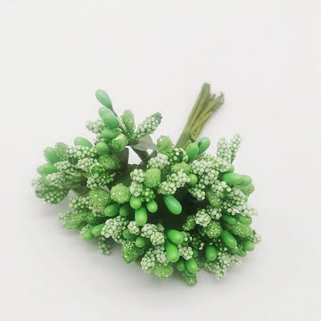 bouquet fleurs artificielles petites feuilles vertes décoration mariage fête intérieur fleurs soie décoratives